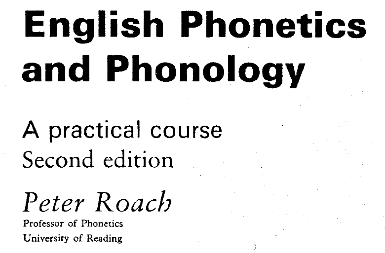 English phonetics